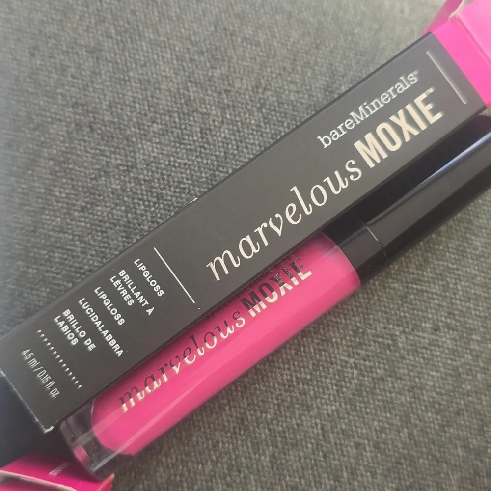 ❇️🧚‍♀️LIFE OF THE PARTY BareMinerals DISCONT. Moxie Lipgloss NWT
